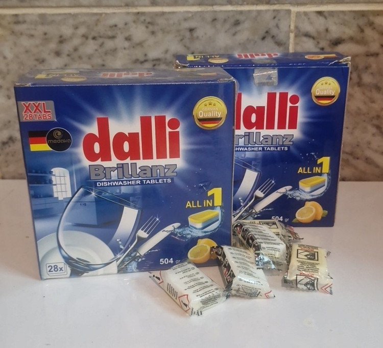 قرص ماشین ظرفشویی ۲۸ عددی dalli