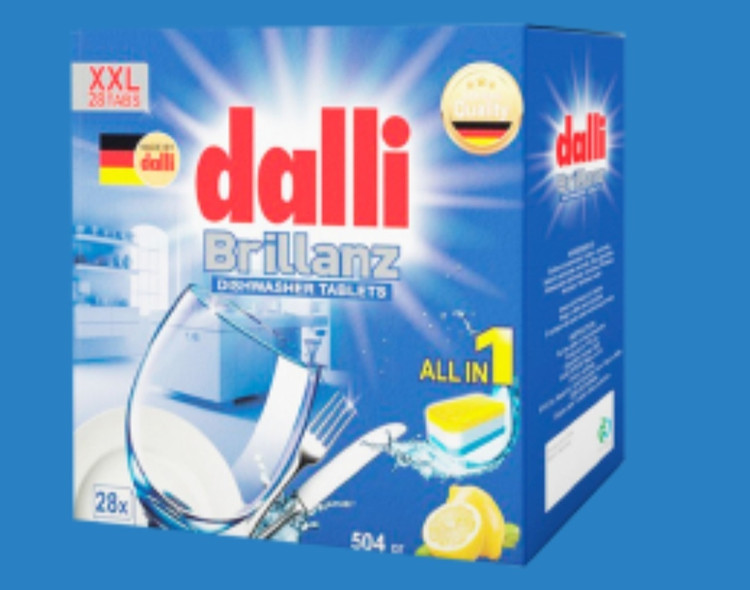 قرص ماشین ظرفشویی ۲۸ عددی dalli